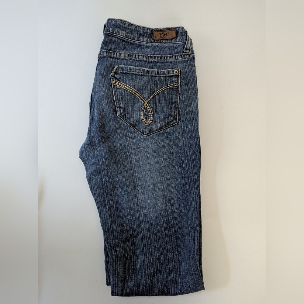 YMI Dark Blue Straight Leg Jeans